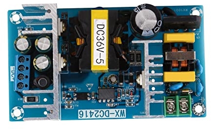 Tnfeeon 36V 5A AC-DC Strömförsörjning Konverterar Effektivt AC Till DC 36V med överspänningsström Kortslutningsskydd Kompakt Dubbel Kylflänsdesign Ger 180W Uteffekt för