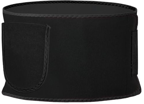 ACWOO Ryggstöd Bälte Ryggstöd, Midjebälte För Kvinnor Män, Svett Midja Cincher Trimmer, Magtränare Svettbälte, Magkontroll Bodyshaper Träning Sportband