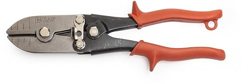 Wiss WC5SN Fünfblatt-Rohreinziehzange mit Rutschfeste Griffe, Schneidbacke mit Hebelübersetzung 247mm