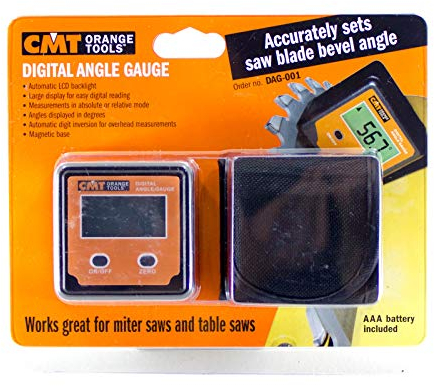 GONIOMETRO DIGITALE TASCABILE CMT DAG-001 per MISURAZIONE ANGOLI FABBRO OFFICINA