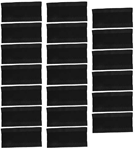 Alomejor 20 St¨¹ck Fahrrad Kettenstrebenschutz Neopren Rahmen Schutzpolster Klett-Abdeckung f¨¹r Outdoor-Radfahrer