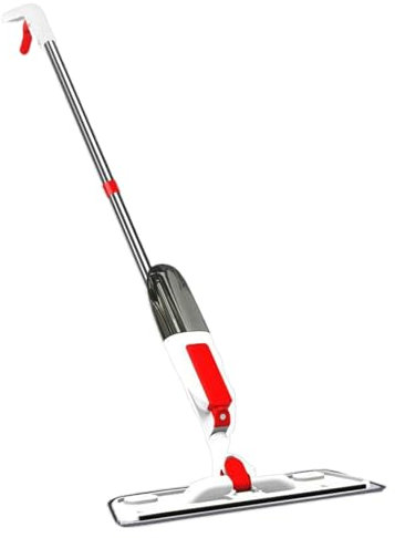 Straccio a Spruzzo | Detergente per Pavimenti a per Casa - Mop Spray Girevole e Lavabile per Casa, Bagno, Appartamento, Garage e Dormitorio