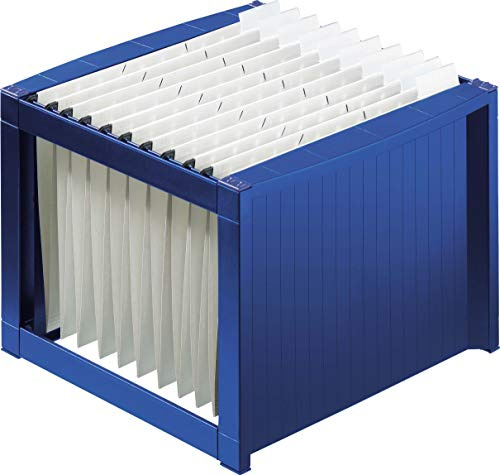 Helit H6110034 Boîte à dossiers suspendus 260 x 360 x 380 mm (Bleu) (Import Allemagne)