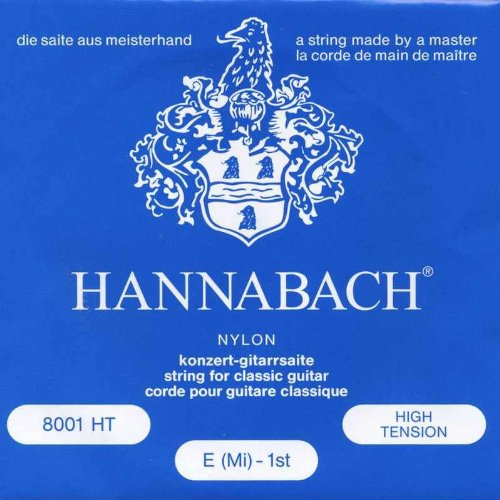 Hannabach - Corde per chitarra da concerto, 800HT, Nylon ad alta tensione