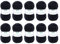 Gründl Wolle King Cotton - dicke Wolle zum Stricken - Strickgarn - Häkelgarn - weich und hautfreundlich - 55 % Polyacryl, 45 % Baumwolle - 10 Knäuel 50 g / 78 m - Nadelstärke 6-7 - schwarz