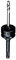 Starrett SDS-Plus Holesaw Arbor - 32-210mm Hex Shank Arbor with HSS Pilot Drill - A2-1
