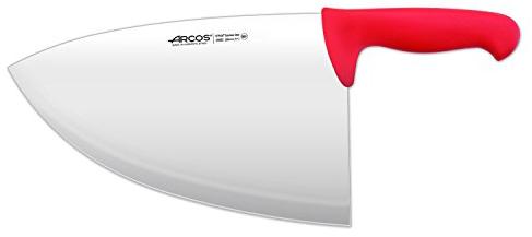 Arcos Serie 2900 - Filetera - Hoja de Acero Inoxidable NITRUM de 280 mm - Mango inyectado en Polipropileno Color rojo