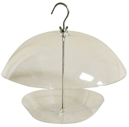 Kingfisher BFDOME Bird Seed Feeder, Transparent, 30x30x27 cm