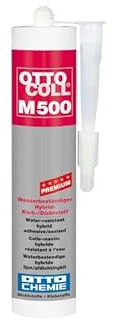 Ottocoll M 500 - Premium wasserbeständiger Hybrid-Dichtstoff - Otto Chemie - Schwarz