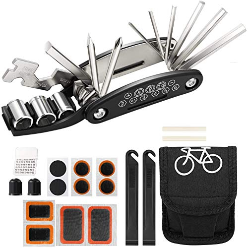 Fahrrad-Werkzeug-Set, Reifen-Set, Fahrrad-Multi-Tool, Mountainbike-Zubehör, Fahrrad-Geschenke