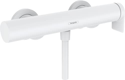 hansgrohe Wannenarmatur Vivenis, Aufputz Badarmatur, Mattweiß