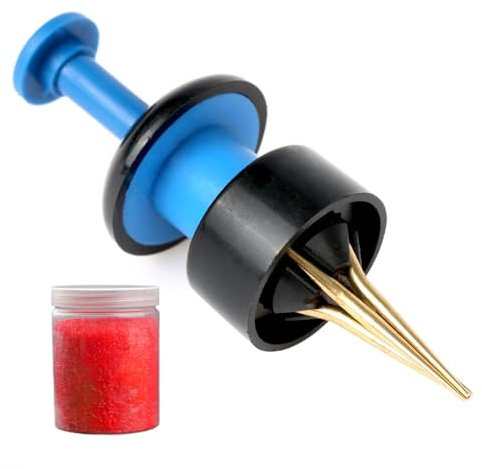 Angulador de señuelos, anillador de pellets de señuelos | Bandas de cebo portátiles,Kit de accesorios de pesca, equipo de terminal de pesca, pinza de pellets con 1000 elásticos para exteriores