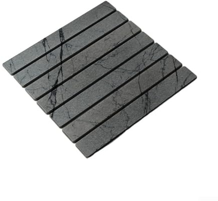 Vikbar kiselgur jorden kök torkmatta 40 x 30 cm, vattenabsorberande PU-läderytor med halkfritt nät, vikbar design för disk, koppar, badrum, växter och husdjur (ARBLE LIME L29)