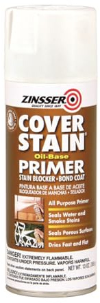 Zinsser 3608 Cover Stain Oil Base Primer Spray, 13 oz, White