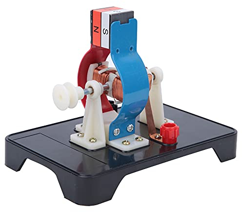 Kit de Motor Eléctrico Modelo de Electromotor Miniatura Generador Modelo Motor de Experimento Físico Demostración Educativa Enseñanza DIY