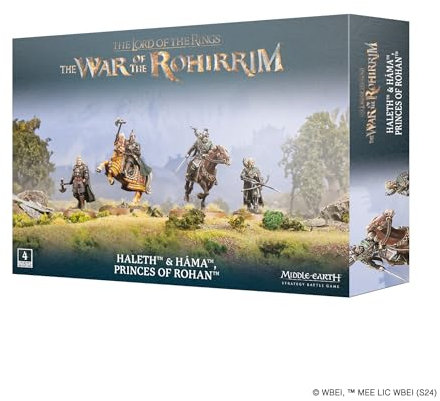 Warhammer+Middle+Earth+-+Rohan+Haleth+%26+Hama%2C+Princes+du+Rohan