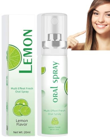 Dry Mouth Flavoured Spray,Breath Freshener Spray,Oral Care Spray,Fresh Breath Spray,Mouth Spray,Dry Mouth Relief,Breath Freshener,Dry Mouth Spray,Breath Spray for Bad Breath(Lime Flavor)