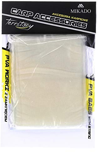 Mikado Carp 10 PVA Beutel, Bags perforiert mit Verschluss 100x125mm