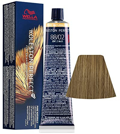 Wella Professionals Koleston Perfect Pure Naturals - Permanente Haarfarbe - Professionelle Coloration mit bis zu 100% Grauabdeckung & Me+ Farbtechnologie – 88/0 Hellblond Intensiv Natur, 60ml