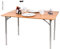 Holiday Travel Bambus-Tisch, Aluminiumgestell, 100x65x42/65cm (93299105491)