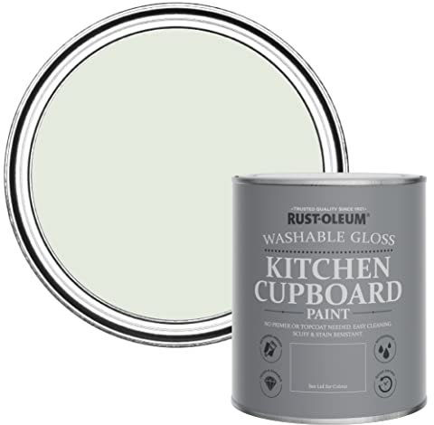 Rust-Oleum Green Kitchen Cupboard Paint in Gloss Finish - Sage Mist 750ml