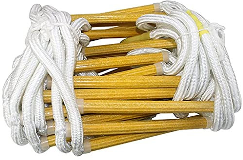 Rope Ladder,Safety Ladder Emergency Ladders for Homes Fire Escape Ladder for Household Use/Yellow/20M/65.6Ft