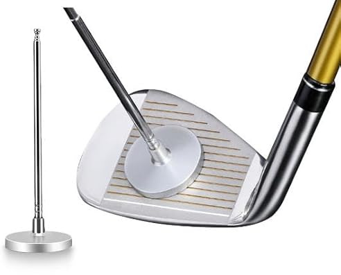HH-GOLF Golf Alignment Rods, Golf Alignment Stick Corrector Lie Angle Tool, Golf Swing Training Aids Aiming Stick - Golf Club Face Aim, Visualize and Align Your Golf Shot