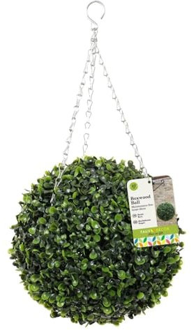 Smart Garden Buchsbaumkugel, 40 cm, künstliche Buchsbaumkugel zum Aufhängen