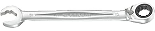 Facom Metric 467br 18 Fork Quick Ratchet Combination Spanner, 18 mm, Silver