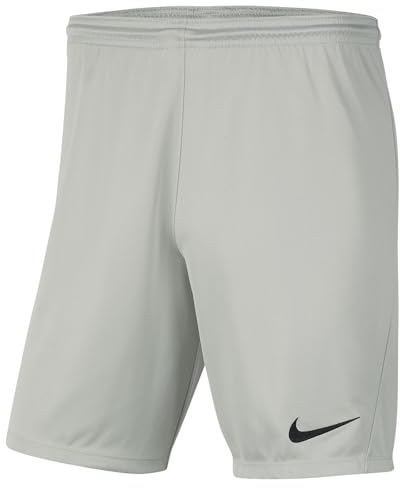 Nike Herren M Nk Df Park Iii Nb K Shorts, Pewter Grey/Black, L EU