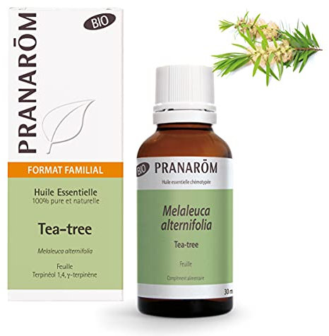 PRANARÔM - Tea Tree Bio - Huile Essentielle Chémotypée - Défenses Naturelles - 100% Pure Et Naturelle - HECT - 30 ml