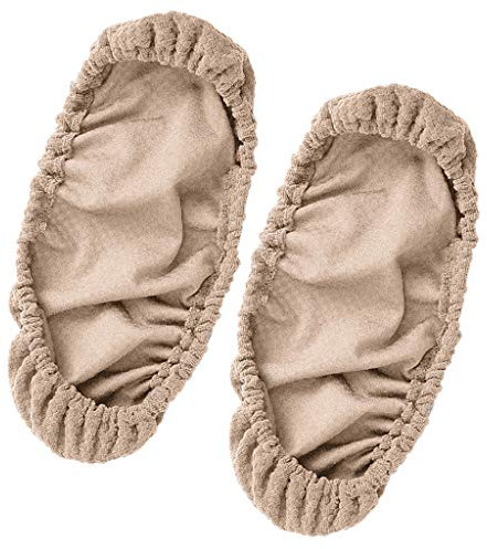 LOVIVER Armlehnenschoner für Bürostuhl Armlehnenschutz Armlehnenbezug für Schreibtischstuhl Spielstuhl, Beige