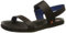 ART 1815 Larissa Flache Sandalen,Schwarz,39 EU