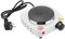 LEOFLA Fornello Elettrico Regolabile 500W Da Viaggio Campeggio Piastra In Ghisa 108 Mm