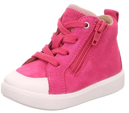 Superfit Chaussures d'apprentissage de la Marche Supies pour bébé Fille, Rose 5500, 19 EU