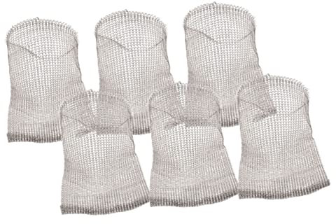 ORFOFE 6pezzi Protezione Per Inossidabile Sacchetti Mesh Per Giardinaggio Resistente e