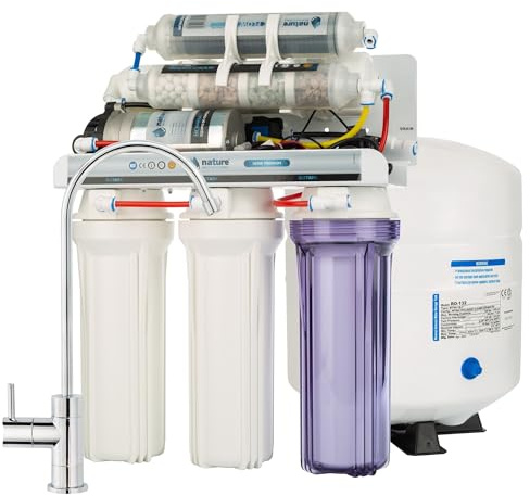 Omvänd osmosis utrustning 6 steg premium med pump- NATURE WATER PROFESSIONALS