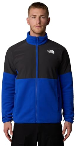 The North Face Men's Glacier Heavyweight Full Zip Fleece Jackets, Tnf Blue/Asphalt Grey, XXL