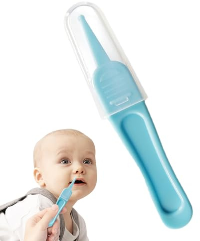 Nasenpinzette für Booger, Ohrenschmalz-Entfernungswerkzeug für Babys, tragbare, sichere und effektive Zange, runde Pinzette, Reinigungsmittel, Pinzette zur Reinigung von Gehörgängen, Nasengängen