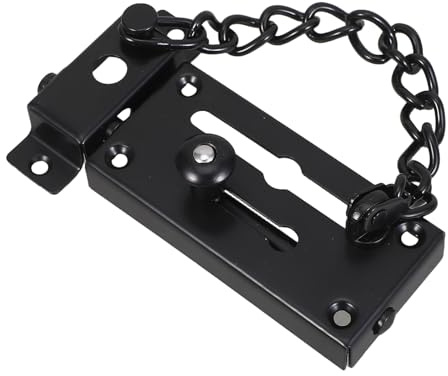 FIXOSHEE Pestillo de Puerta de Acero Inoxidable Compatibilidad Mantenimiento con Cerradura Adecuado para Puertas de Dormitorio y Uso Doméstico
