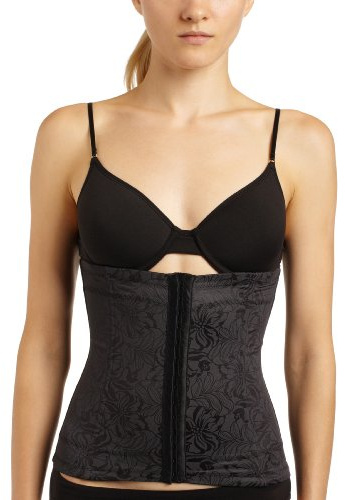 Maidenform womens Nipper Ultra Firm Control Trainer waist shapewear, Black, Large US