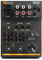 PD PDM-D301 3-Channel Mini USB DJ Mixer with Built-in Sound Card, XLR Microphone Input, Phantom Power, 2-Band EQ, Ideal for Podcasting, Live Recording, Home Studio & DJ Mixing Equipment