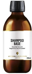 Amphora Aromatics Clear Shampoo Base (Natural/SLS Free) 250ml Glass