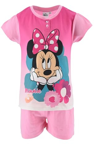 Disney Pigiama Corto per Ragazze Minnie Mouse