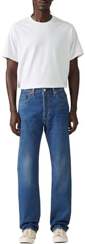 Levi's Herren 501 Original Fit Pants, Window Pane LTWT, 34W / 36L