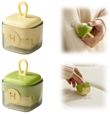 Rullo per pelucchi riutilizzabile, lavabile e riutilizzabile, rullo per pelucchi da viaggio per vestiti, rullo per pelucchi portatile, per casa, viaggi, strumento di rimozione dei detriti dei peli di