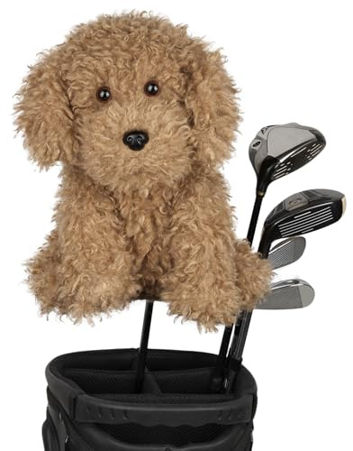 Craftsman Golf Club Cover Poodle Driver Headcover Dog Driver Head Cover Plush Material Funny Golf Head Cover Golf Gift