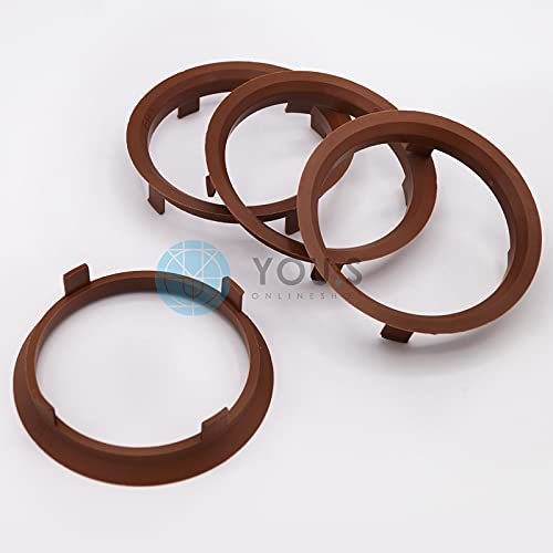 4 x ZENTRIERRINGE DISTANZRING für ALUFELGEN A716661 71,6-66,1 mm AEZ, Dezent, Dotz, Enzo