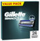 Gillette Mach3 Rasierklingen für Männer, 24 ORIGINAL Gillette Ersatzklingen, Klingen für Herren mit Gleitstreifen für ein sanftes Gleiten und Klingenbeschichtung