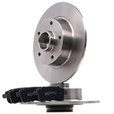 RIDEX 3405B1188 Kit dischi e pastiglie Assale posteriore pieno